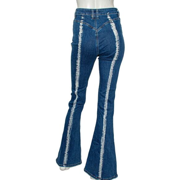 I AM GIA Size Small Savannah Mid Rise Flare Jeans Flare Leg - Picture 4 of 12